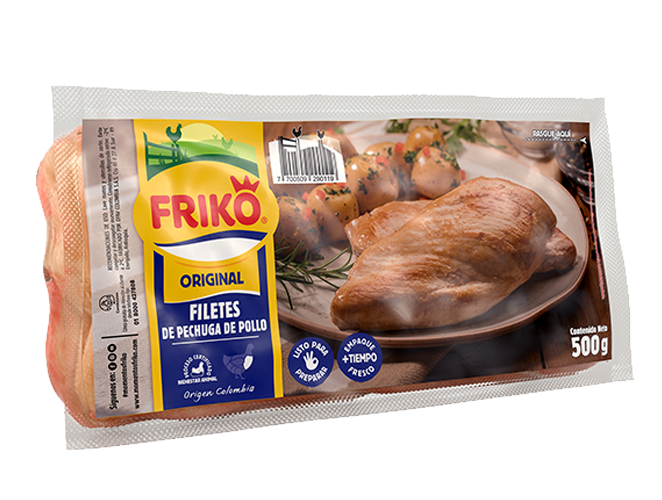 Filetes de pechuga de pollo Friko